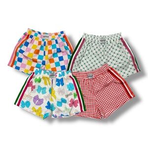 Katydid Colorful Women's Boxers Shorts Size Small Lot of 4